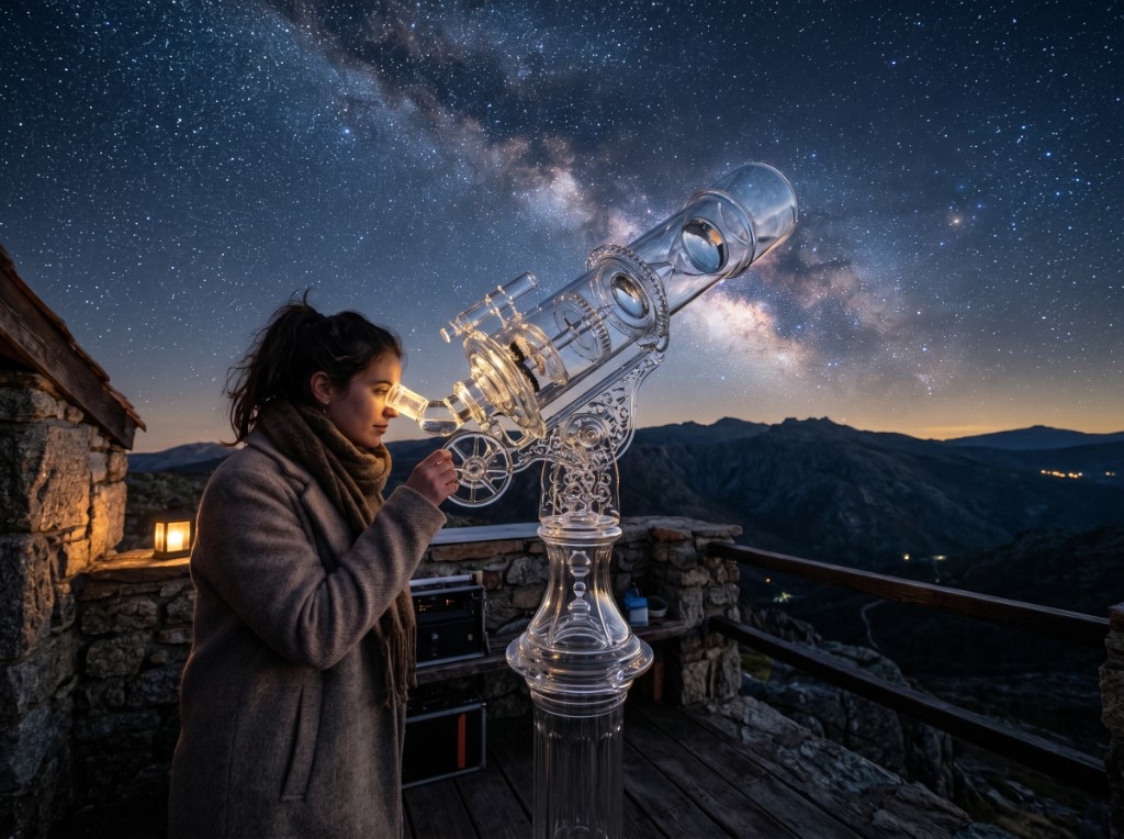 O Telescópio de Vidro